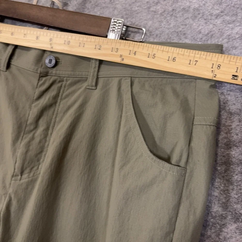 Free Fly Topogrid Ripstop Pants Mens 36x30 Green Outdoor Nylon Spandex Fishing